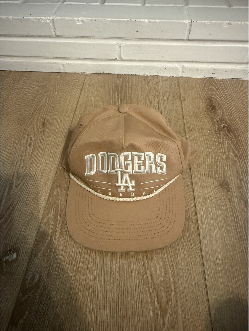 47 Brand Adult Brown Los Angeles Dodgers Snapback Hat Cap Size Adjustable MLB